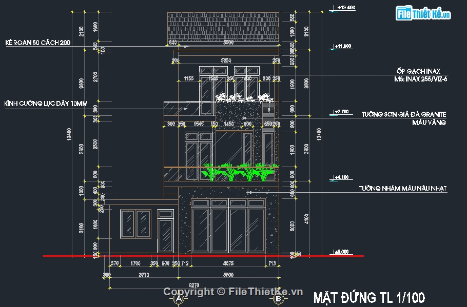 bản vẽ 3 tầng,bản vẽ thiết kế,nhà 3 tầng,nhà phố 3 tầng